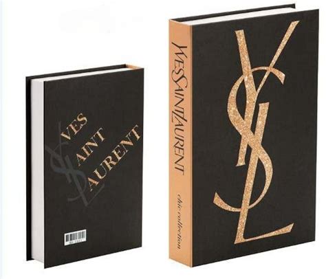 ysl coffee table book.